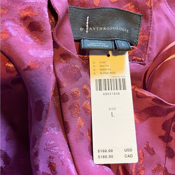 Anthropologie Jacquard Halter Neck Mini Dress - Picture 16 of 16